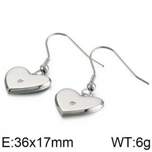 Stainless Steel Stone&Crystal Earring - KE86907-KPD