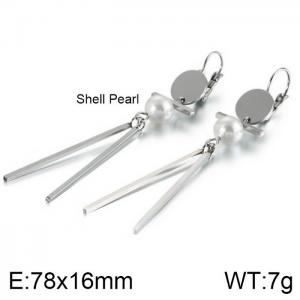 Stainless Steel Earring - KE87650-KFC