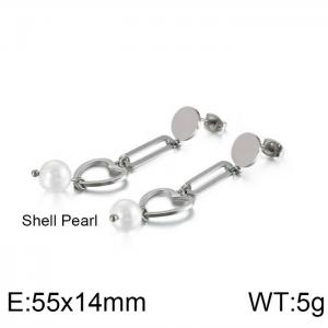 Stainless Steel Earring - KE88435-KFC