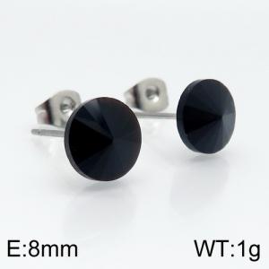 Stainless Steel Stone&Crystal Earring - KE88558-Z
