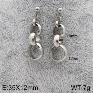 Stainless Steel Earring - KE88862-Z