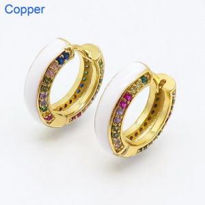 Copper Earring - KE89573-JT