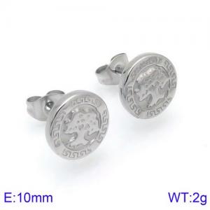 Stainless Steel Earring - KE89915-KFC