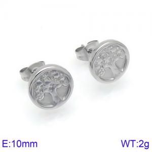 Stainless Steel Earring - KE89918-KFC