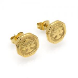 SS Gold-Plating Earring - KE89919-KFC