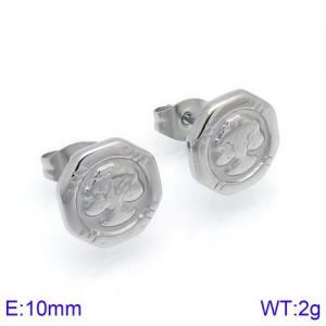 Stainless Steel Earring - KE89920-KFC