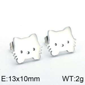 Stainless Steel Earring - KE89955-K