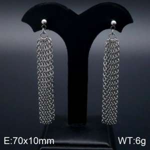 Stainless Steel Earring - KE91124-Z