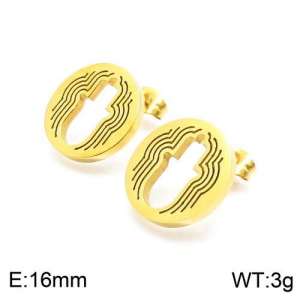 Off-price Earring - KE91819-KC