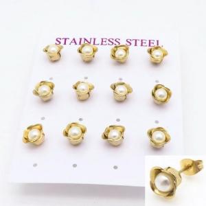 SS Gold-Plating Earring - KE92138-HR