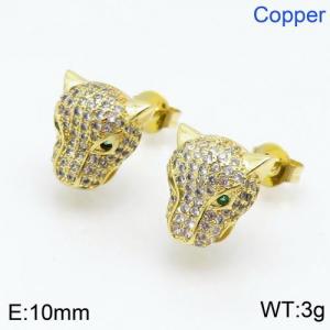 Copper Earring - KE93034-JT