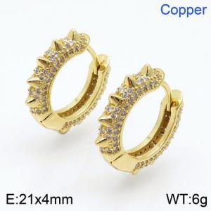 Copper Earring - KE93049-JT
