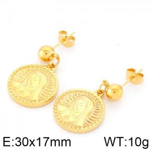 Off-price Earring - KE93195-KC