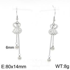 Stainless Steel Earring - KE94363-Z