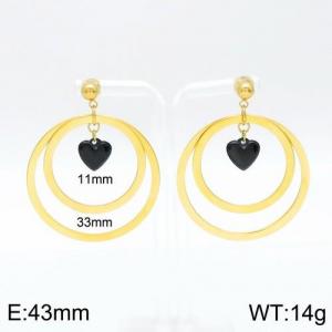 Off-price Earring - KE94635-ZC