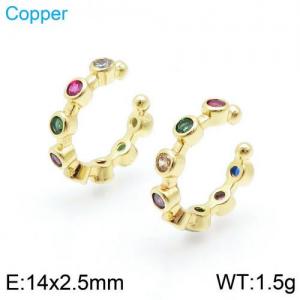 Copper Earring - KE95124-TJG
