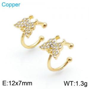 Copper Earring - KE95128-TJG