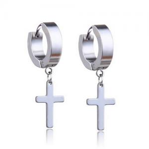 Stainless Steel Earring - KE95389-WGLN