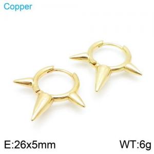 Copper Earring - KE95773-TJG