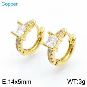 Copper Earring - KE96853-TJG