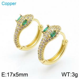 Copper Earring - KE96857-TJG