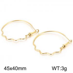 SS Gold-Plating Earring - KE97026-KFC