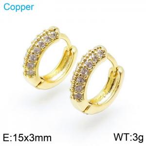 Copper Earring - KE97201-TJG