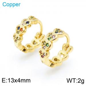 Copper Earring - KE97203-TJG