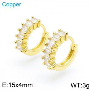 Copper Earring - KE97207-TJG