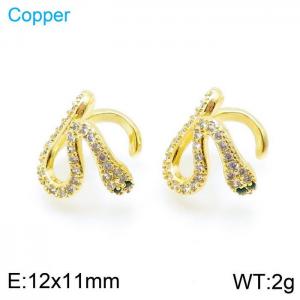 Copper Earring - KE97241-TJG