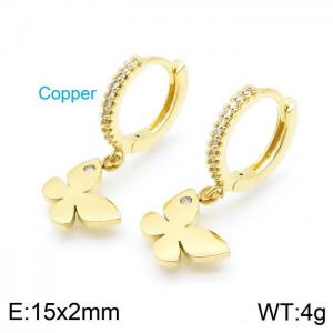 Copper Earring - KE97417-TJG
