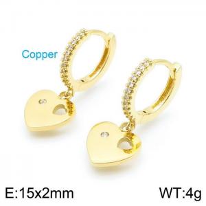Copper Earring - KE97423-TJG