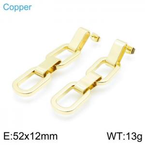 Copper Earring - KE97766-JT