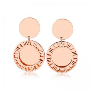 SS Rose Gold-Plating Earring - KE97996-KLX