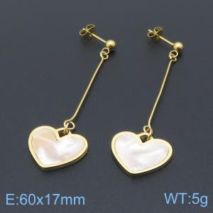 SS Gold-Plating Earring - KE98003-KLX
