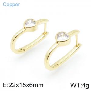 Copper Earring - KE98019-JT