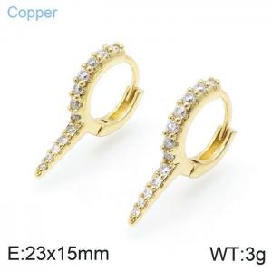 Copper Earring - KE98020-JT