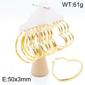 SS Gold-Plating Earring - KE98562-TLA