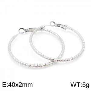 Stainless Steel Earring - KE98710-KFC