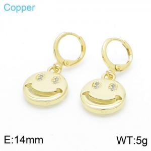 Copper Earring - KE99338-JT