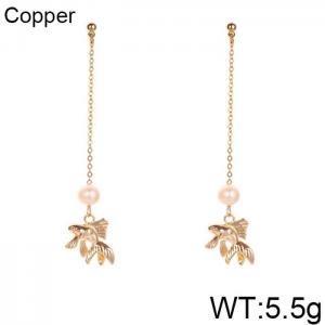 Copper Earring - KE99546-WGCG