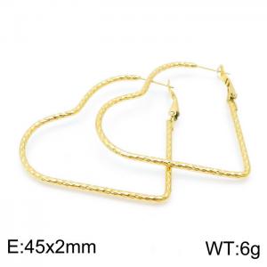 SS Gold-Plating Earring - KE99594-KFC