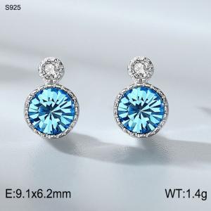 Sterling Silver Earring - KFE1170-WGBY