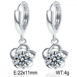 Sterling Silver Earring - KFE1193-WGBF