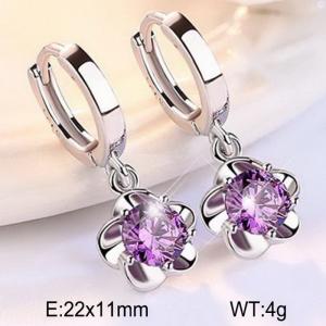 Sterling Silver Earring - KFE1194-WGBF