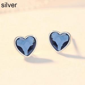 Sterling Silver Earring - KFE1234-WGJH