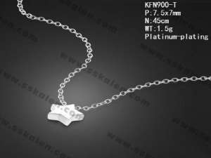 Sterling Silver Necklace - KFN900-T