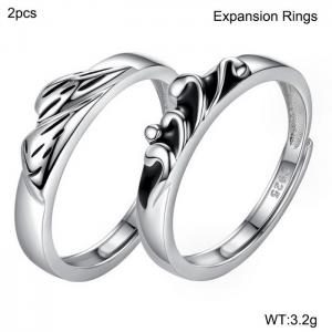 Sterling Silver Ring - KFR1373-WGBY