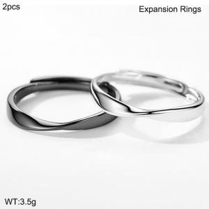 Sterling Silver Ring - KFR1375-WGBY