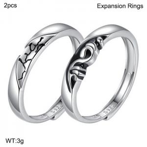 Sterling Silver Ring - KFR1386-WGBY